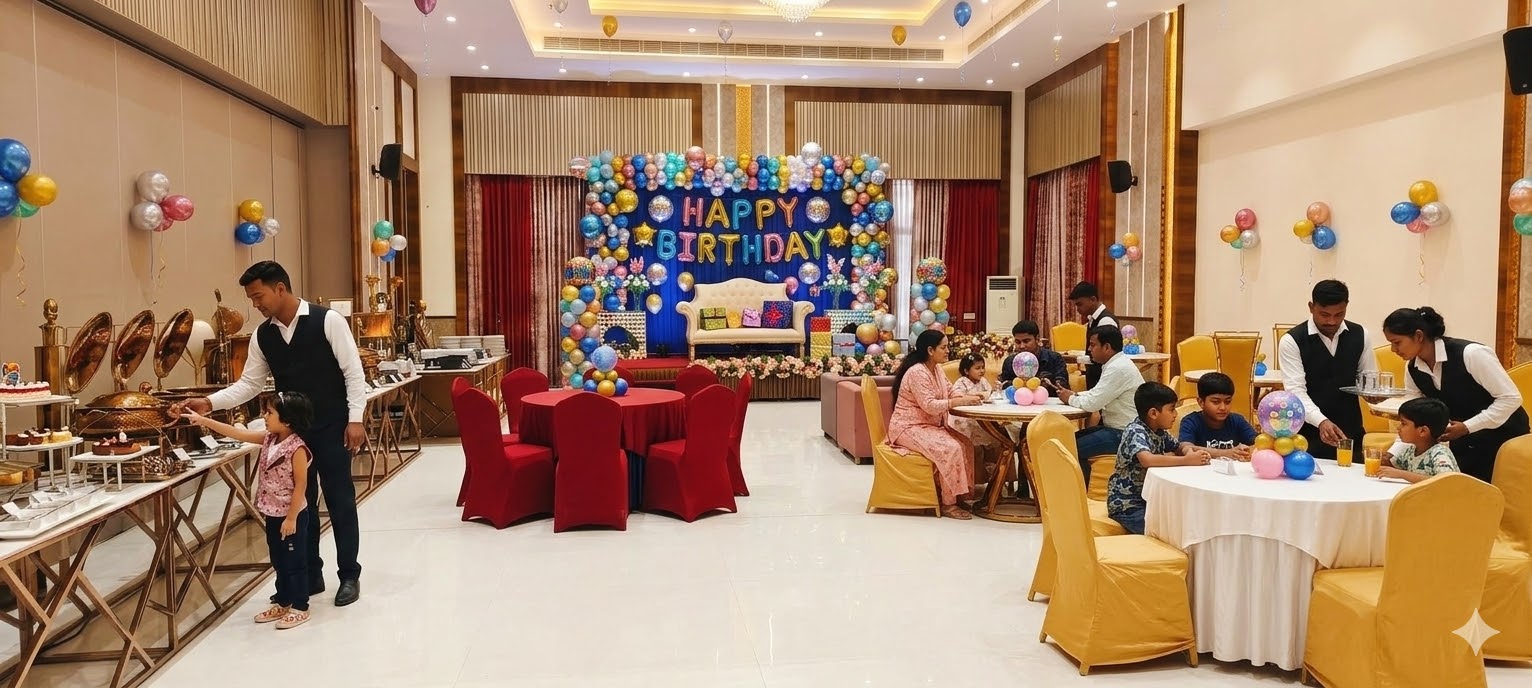 Maurya Hall — Pushpak Hotel & Convention