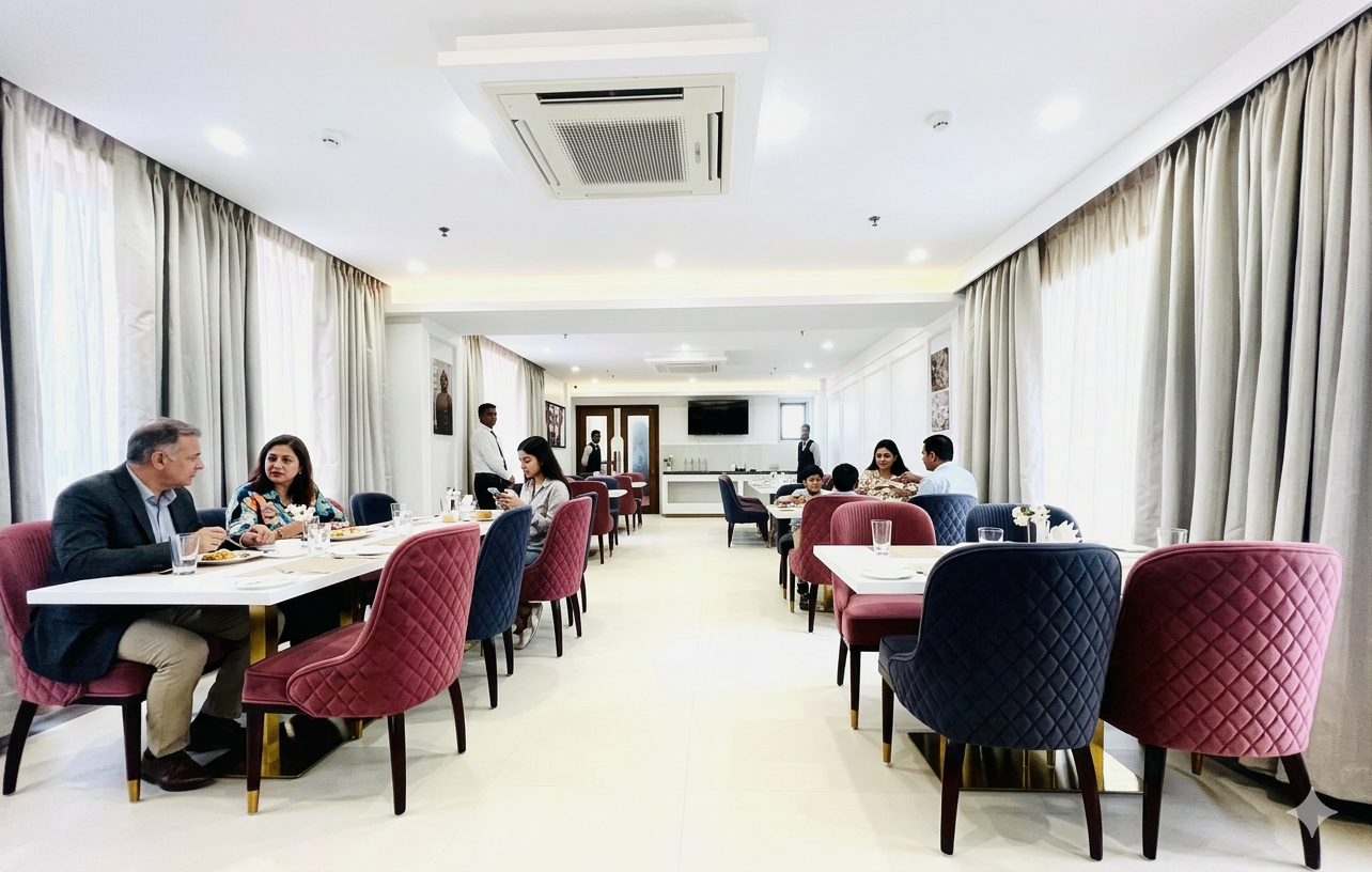 The Pagoda Restaurant — busy dining