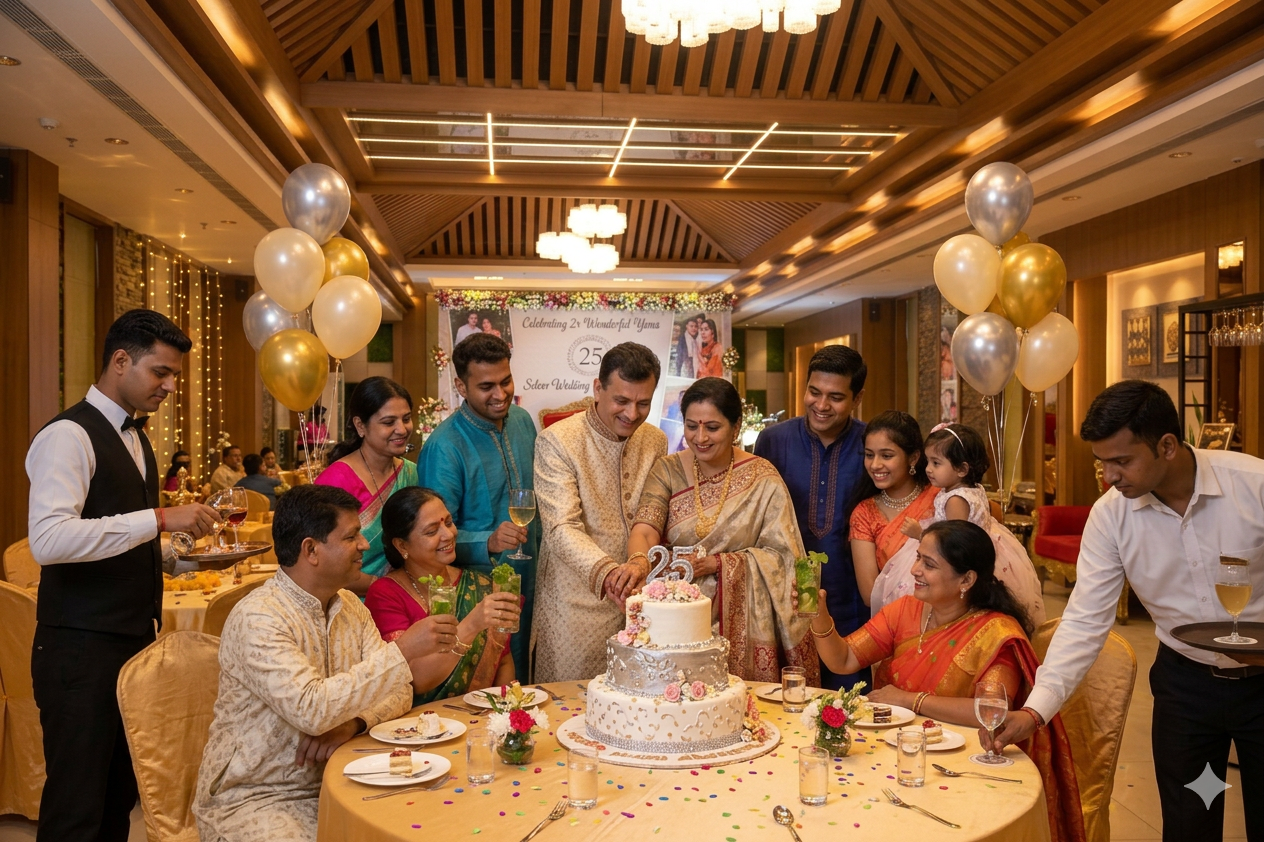 Jasmin Hall — Hotel Pushpak – Kalpana Square