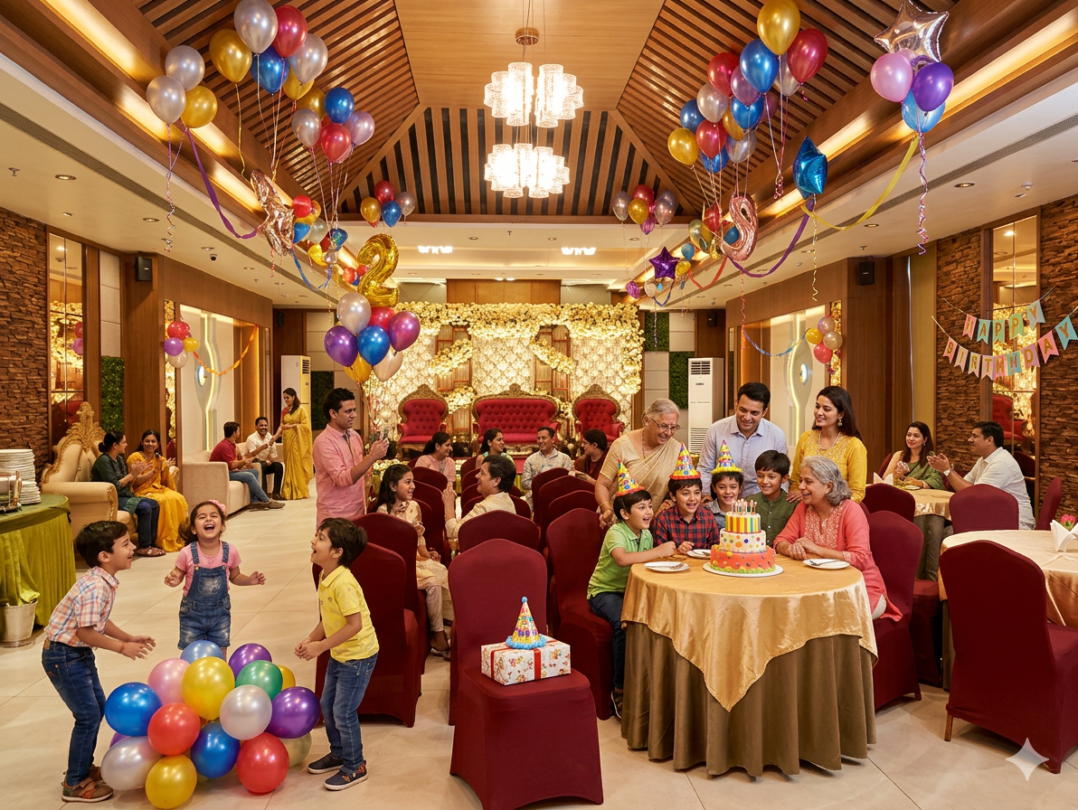 Jasmin Hall — Hotel Pushpak – Kalpana Square