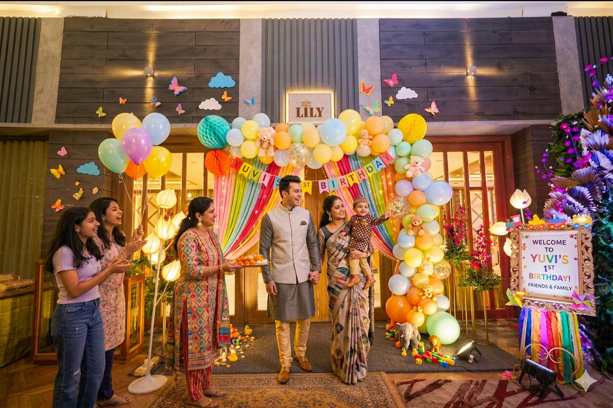 Lilly Hall — Hotel Pushpak – Kalpana Square