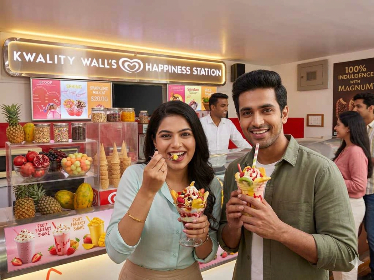 Ice Cream Parlour by Pushpak — sundae