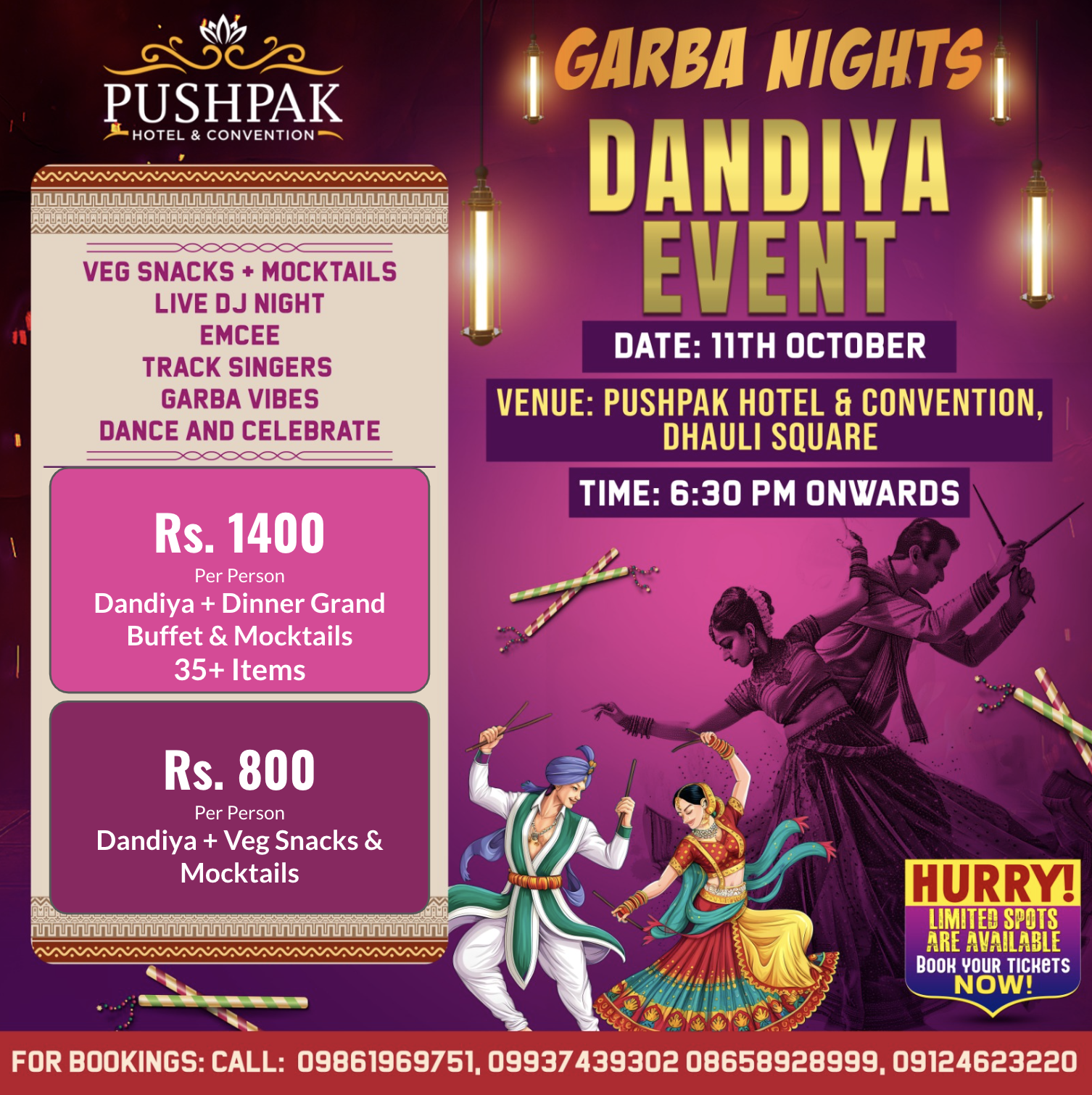 Garba Nights / Navratri Celebration 2024